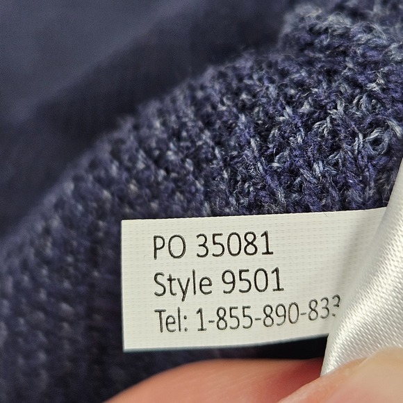 Southern Tide Sweatshirt Mens XL Blue Bailer Jade 1/4 Zip Waffle Knit Outdoor - Picture 9 of 11